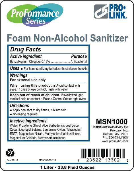 ProFormance Series Foam Non-Alcohol Sanitizer